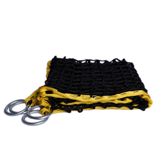 Cargo Net with yellow webbing