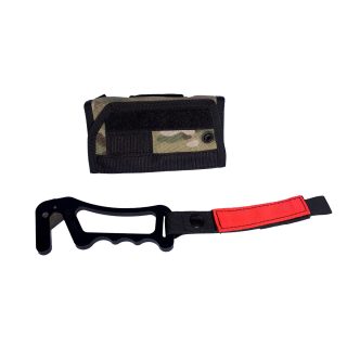 JM Hook Knife and camouflage all-weather pouch