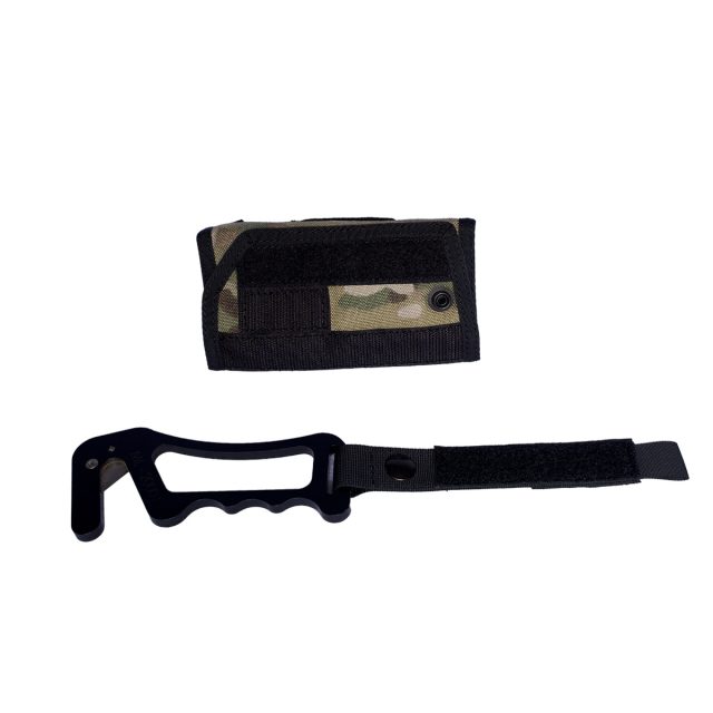 JM Hook Knife and camouflage all-weather pouch